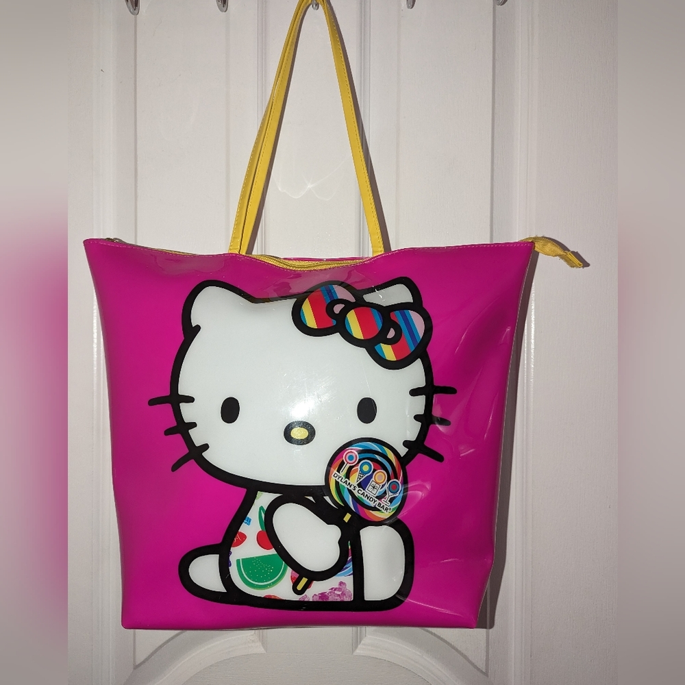 Dylan's Candy Bar x Hello Kitty collab tote